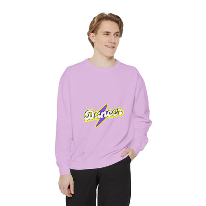 "Dancer" Unisex Lightweight Crewneck Sweatshirt – Superhero-Inspired Graphic Pullover for Dance Lovers & Performers
