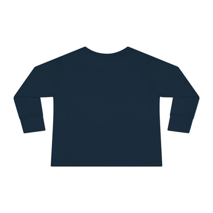 "Dancer Vibes" Toddler Dance T-Shirt – Colorful Text Graphic Long Sleeve Tee for Kids