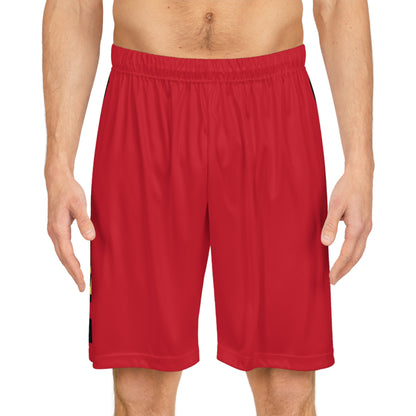 Full Out Premium Collection Basketball Shorts – Vibrant Unisex Dance Shorts with Bold Streetwear Graphics Down the Legs