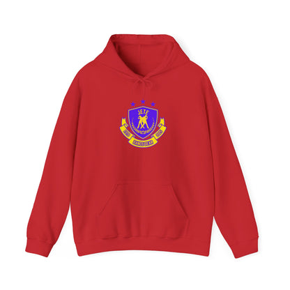 "Jeté Dance Gear" Unisex Hooded Sweatshirt – Collegiate Style Dance Hoodie for Dancers & Dance Lovers