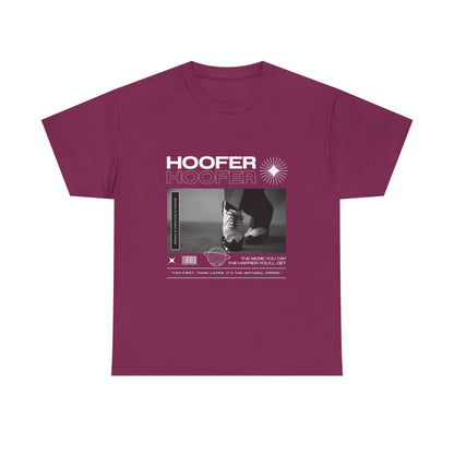 “Hoofer" Tap Dance Unisex Heavy Cotton Tee – Streetwear-Inspired Tap Shoes Graphic T-Shirt for Dancers