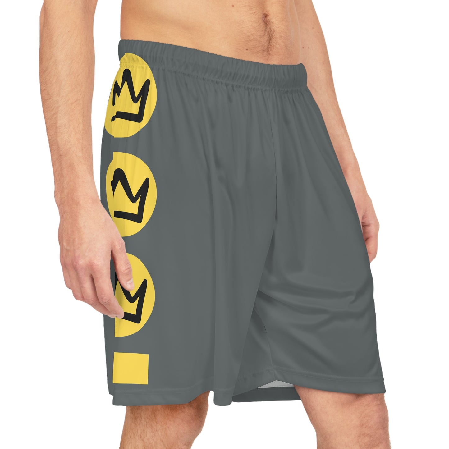 Full Out Premium Collection Basketball Shorts – Vibrant Unisex Dance Shorts with Bold Streetwear Graphics Down the Legs