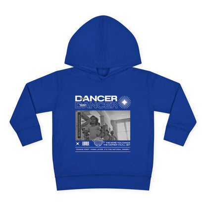 “Tiny Dancer” Toddler Pullover Hoodie – Streetwear-Inspired Ballet Class Graphic Sweatshirt for Kids