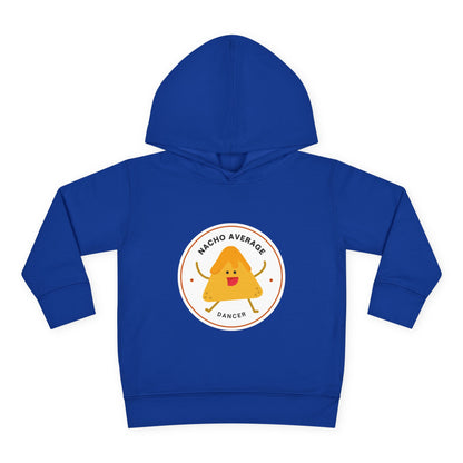 "Nacho Average Dancer" Pullover Fleece Sweatshirt with Cute Nacho Graphic | Funny Dance Gift for Kids - Toddler Dance Hoodie