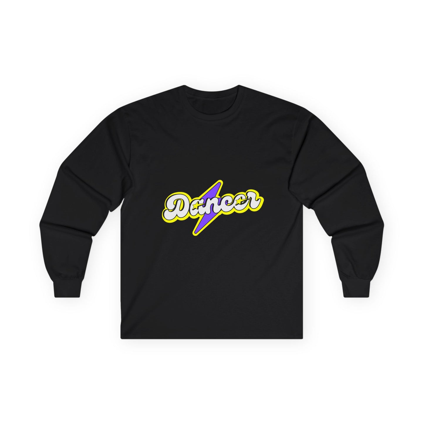 "Dancer" Unisex Long Sleeve Tee – Superhero-Inspired Graphic Dance Shirt for Performers, Instructors & Studio Heroes