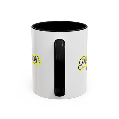 "Dancer" Accent Coffee Mug – Superhero Theme Ceramic Mug for Dancers and Dance Lovers