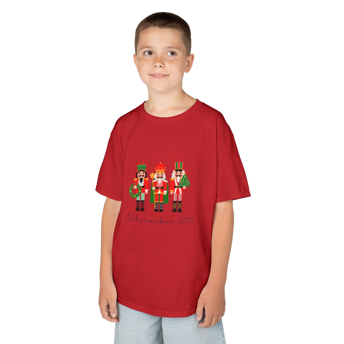 “Nutcracker 2025” T-shirt – YOUTH Crewneck | Ballet Holiday Dance T-shirt for Dancers