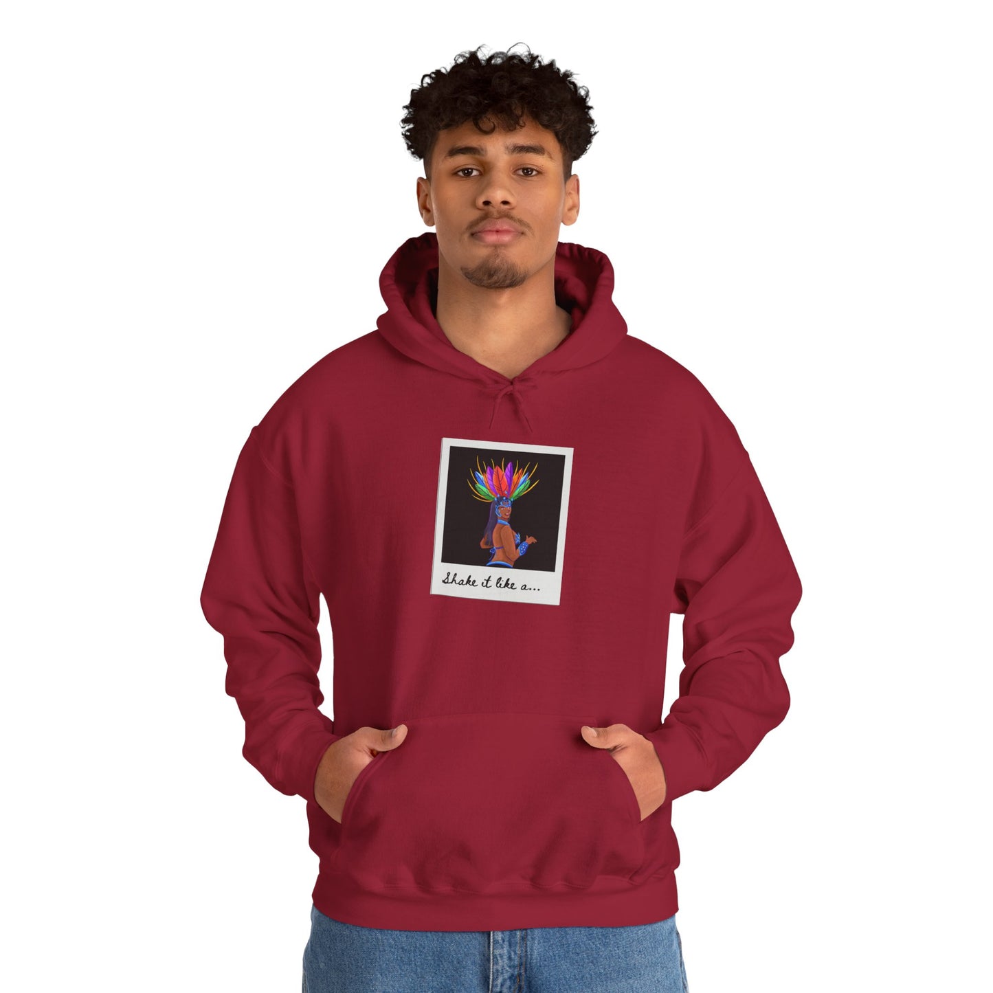 "Shake It Like a... Samba Dancer" Unisex Dance Hoodie – Carnival-Inspired Graphic Sweatshirt
