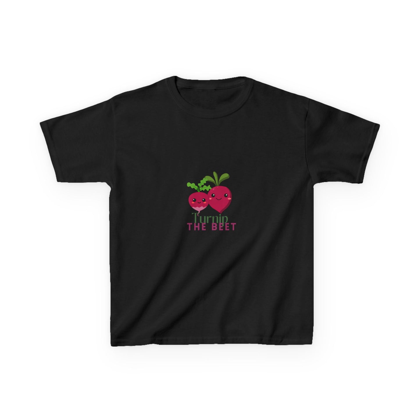 "Turnip the Beet" Youth Short Sleeve Tee – Cute Veggie Graphic Dance Pun Shirt for Kids
