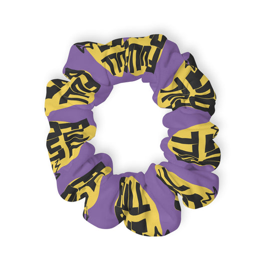 “Full Out” Scrunchie – Bold Streetwear-Inspired Dance Hair Accessory for Performers and Hip-Hop Dancers