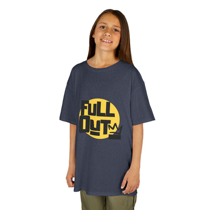 "Full Out" Dance Youth T-Shirt – Bold Streetwear-Inspired Graphic Tee for Dancers