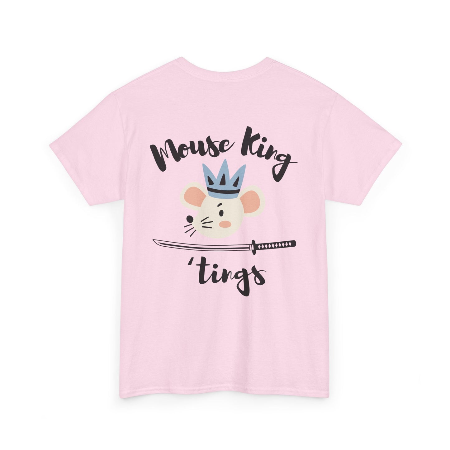 “Mouse King ’Tings” Back Print ADULT T-shirt + “Nutcracker 2025” Front – Unisex Heavy Cotton Tee | Ballet Holiday Dance Apparel
