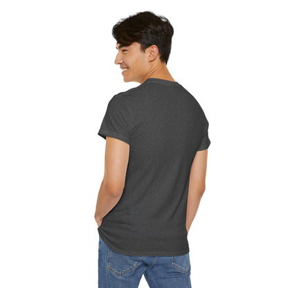"Turn Out" Ballerina Graphic Unisex Heavy Cotton Tee – Ballet Dance T-Shirt for Dancers & Dance Enthusiasts