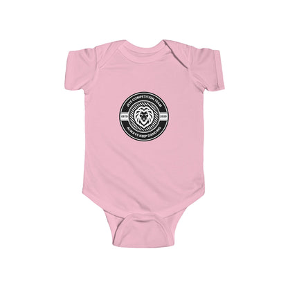 "Jeté Competition Team – Always Keep Dancing" Infant Short Sleeve Bodysuit – Collegiate-Inspired Dance Graphic Baby Outfit for Future Performers