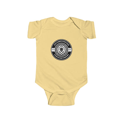 "Jeté Competition Team – Always Keep Dancing" Infant Short Sleeve Bodysuit – Collegiate-Inspired Dance Graphic Baby Outfit for Future Performers