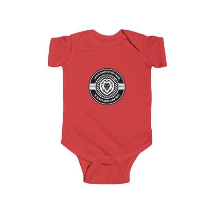 "Jeté Competition Team – Always Keep Dancing" Infant Short Sleeve Bodysuit – Collegiate-Inspired Dance Graphic Baby Outfit for Future Performers