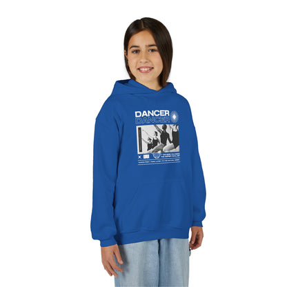“Dancer” Young Ballet Dancers at the Barre Graphic | Unisex Youth Hoodie – Streetwear-Inspired Ballet Dance Hoodie for Kids & Aspiring Dancers