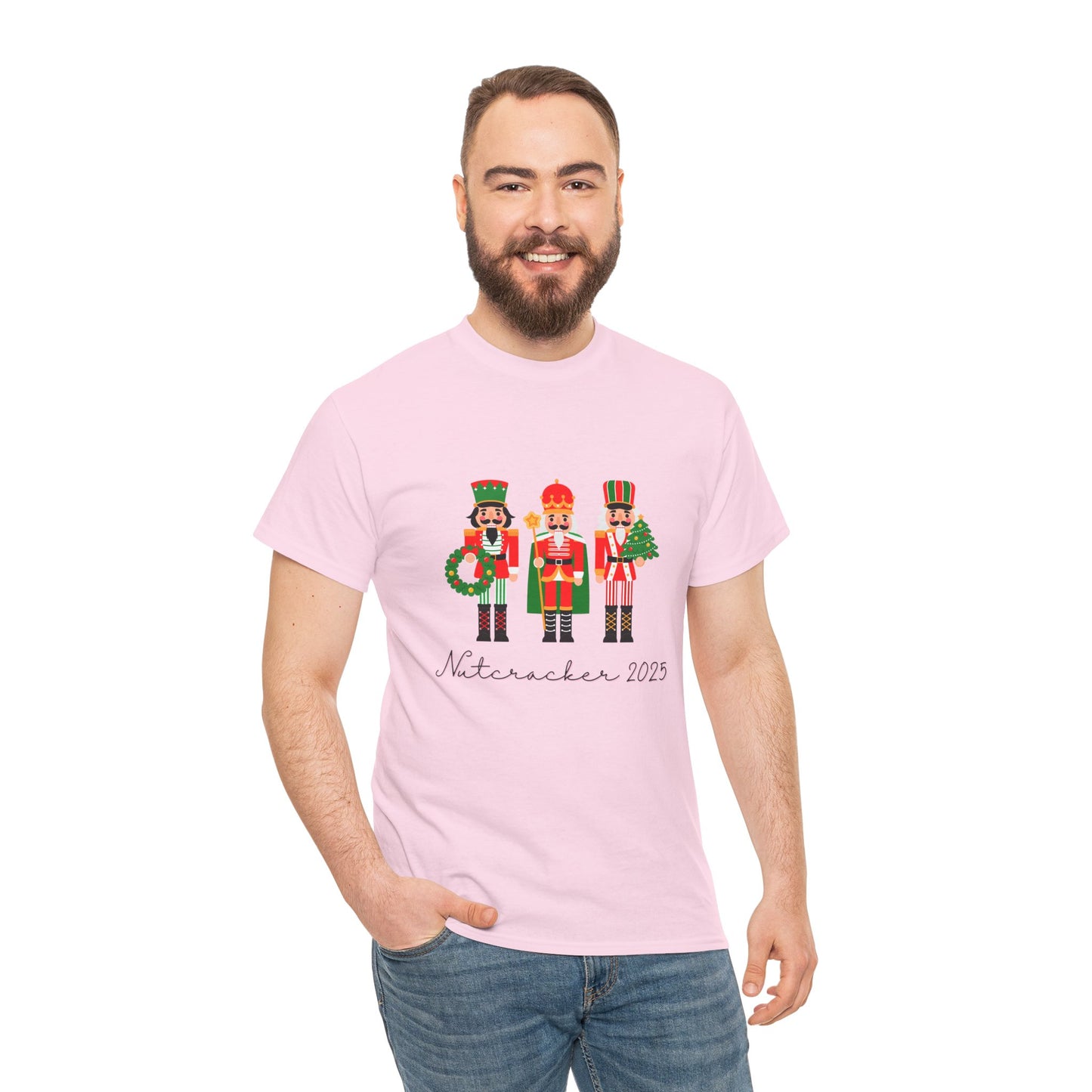 “Nutcracker 2025”  ADULT T-shirt – Unisex Heavy Blend Cotton Tee | Ballet Holiday Dance T-shirt for Dancers
