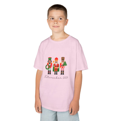 “Nutcracker 2025” T-shirt – YOUTH Crewneck | Ballet Holiday Dance T-shirt for Dancers
