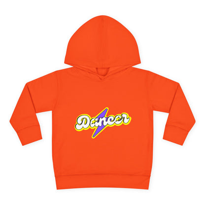 "Dancer" Superhero Toddler Pullover Fleece Hoodie – Cozy Dance-Themed Sweatshirt for Kids