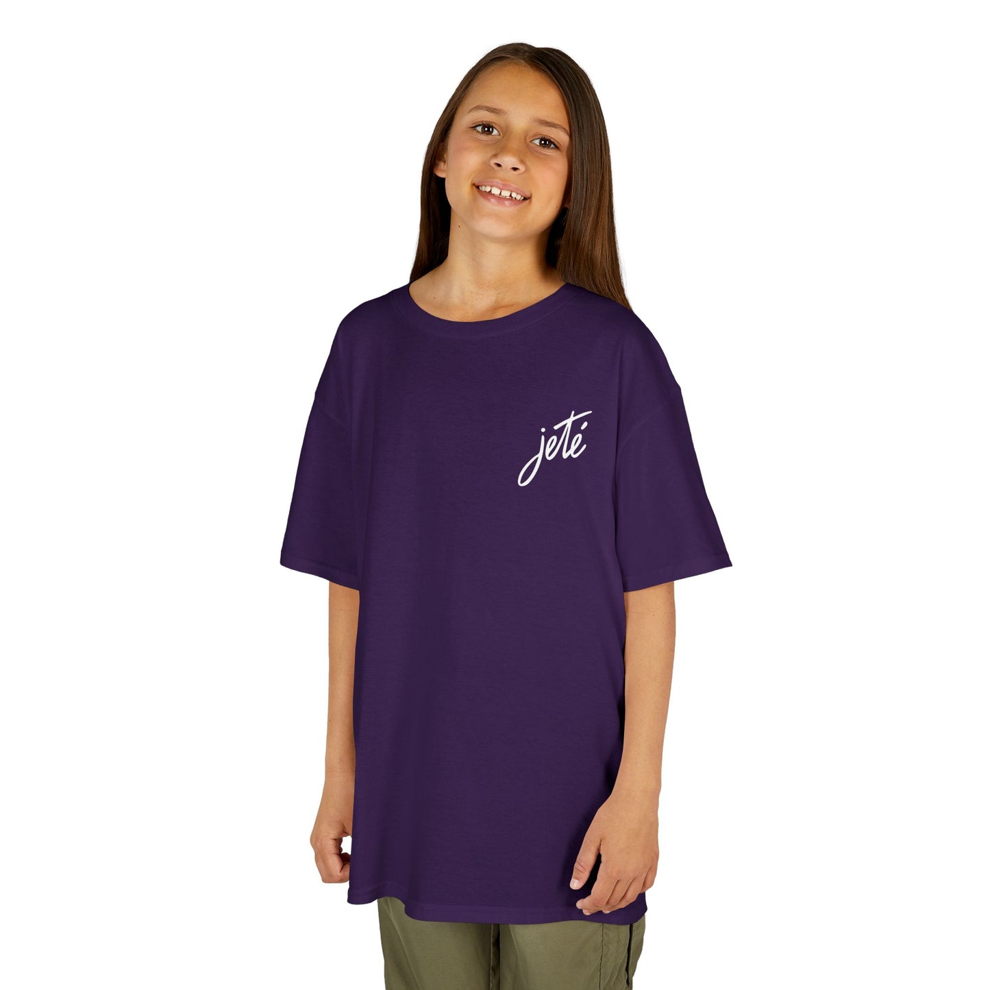 “Jeté” Official  Logo | Ballet & Dance T-Shirt for Kids & Young Dance Enthusiasts - Youth Short Sleeve Tee