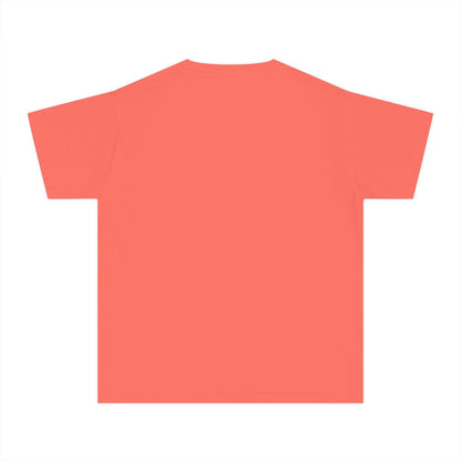 “Dance Mode On" Comfort Colors Youth Midweight  T-Shirt – Pastel Stars & Smiley Face Dance Graphic Tee for Kids