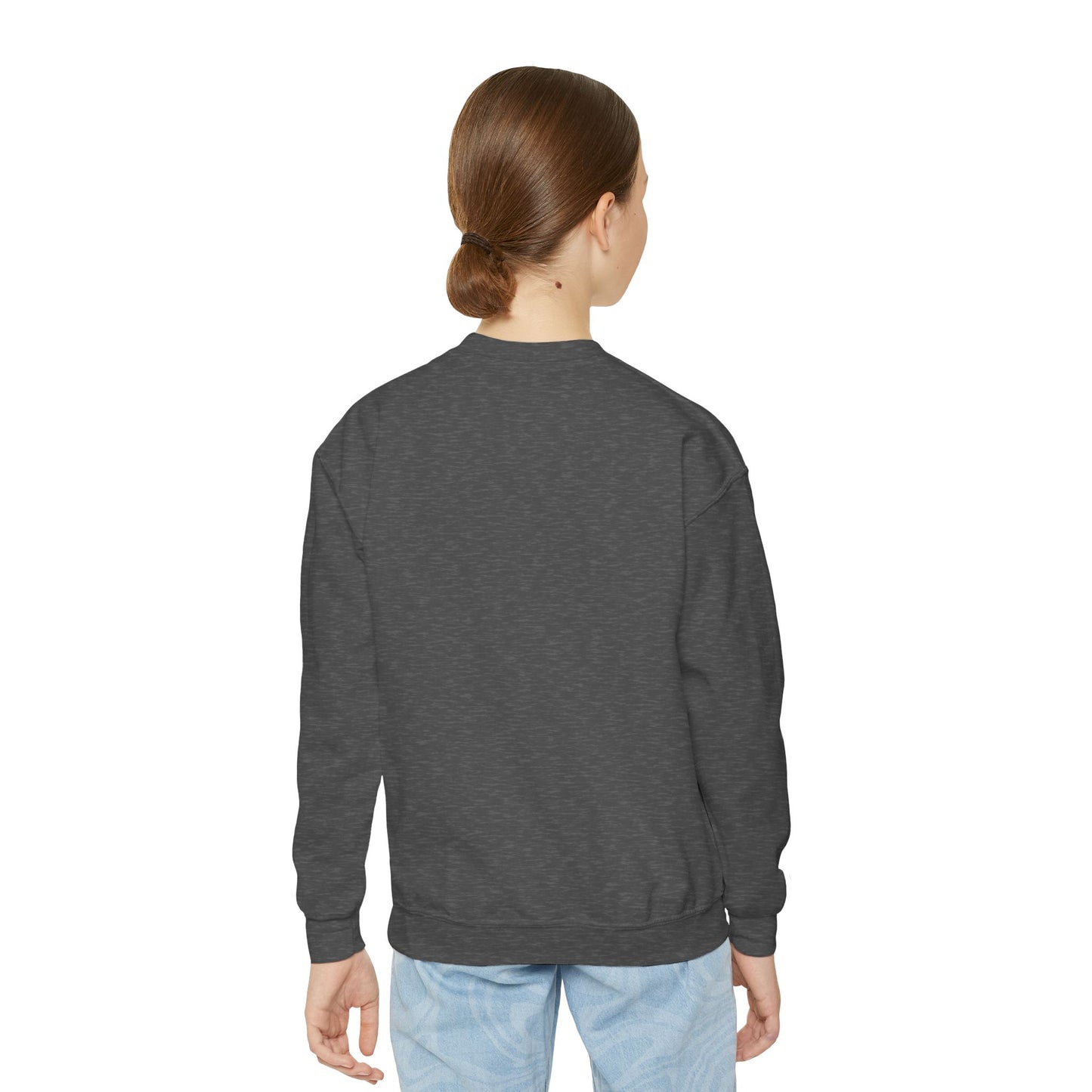 "You Are Tutu Sweet" Youth Crewneck Dance Sweatshirt – Kawaii Cupcake Graphic | Cute Ballet Themed Kids Pullover