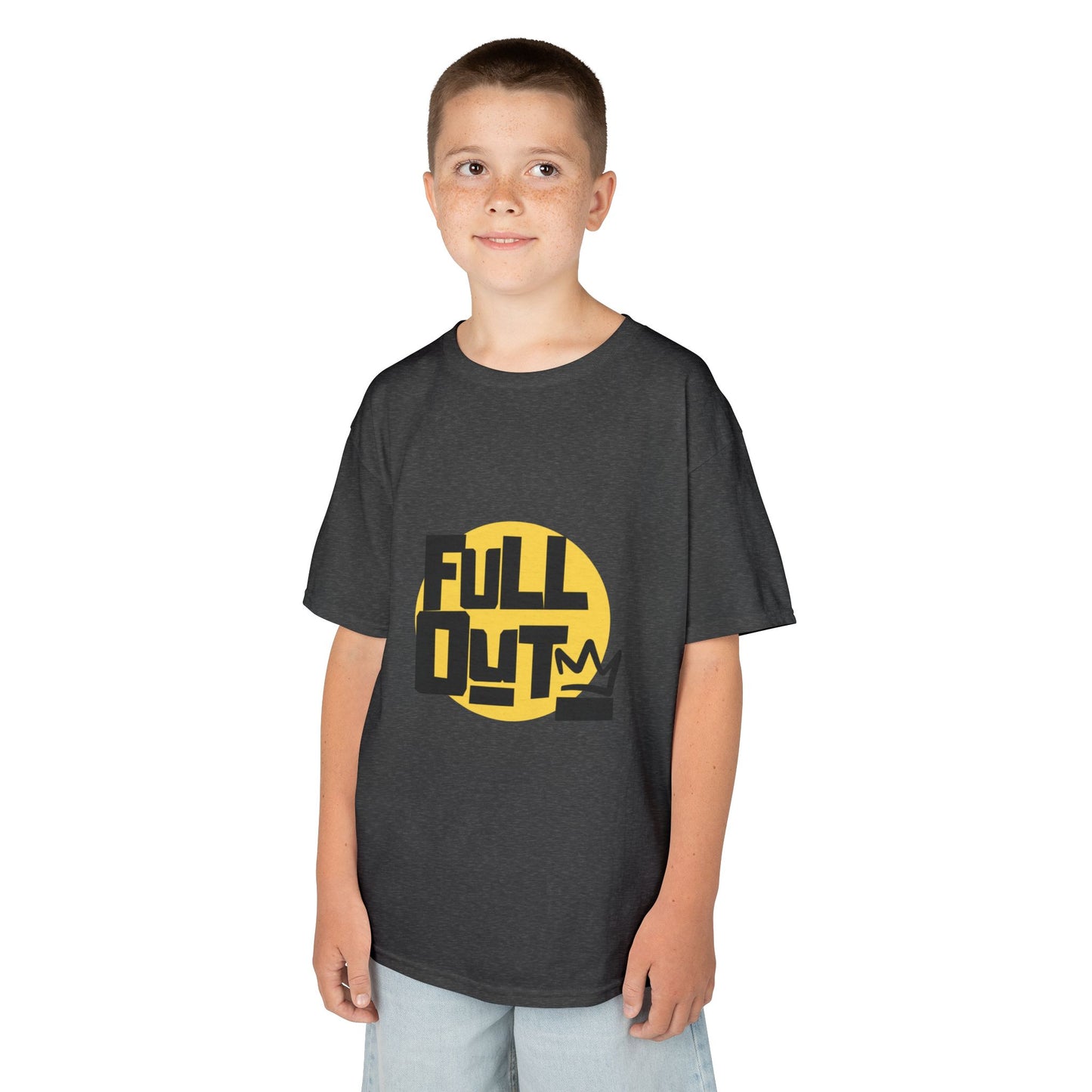 "Full Out" Dance Youth T-Shirt – Bold Streetwear-Inspired Graphic Tee for Dancers