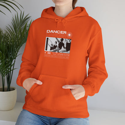 “Dancer” Young Ballet Dancers at the Barre Graphic | Streetwear-Inspired Ballet Hoodie for Dance Enthusiasts - Unisex Heavy Blend™ Hooded Sweatshirt