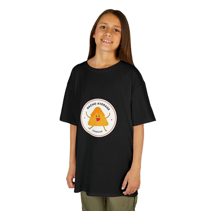 "Nacho Average Dancer" Youth Dance T-Shirt – Cute Nacho Graphic Tee for Kids Who Love to Dance