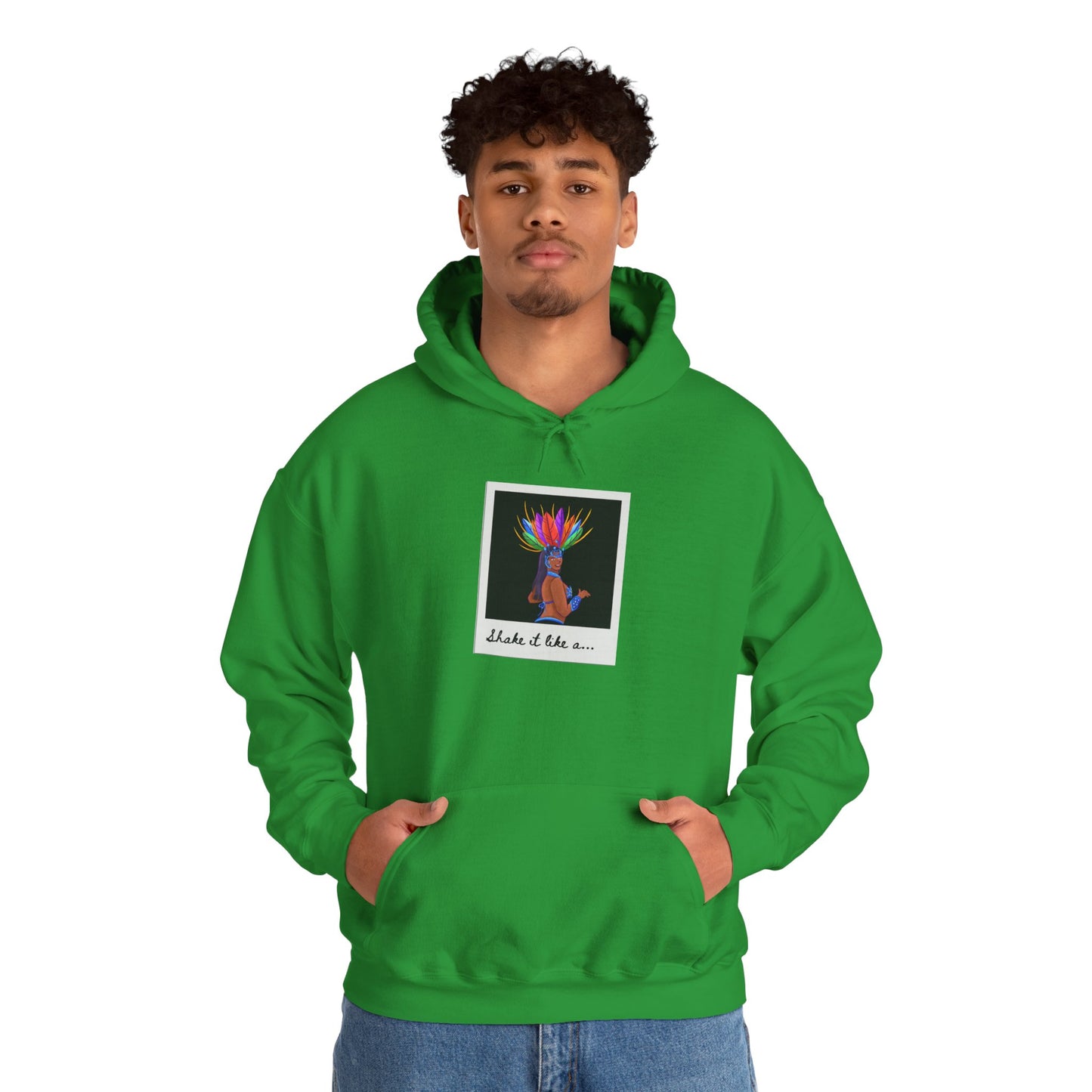 "Shake It Like a... Samba Dancer" Unisex Dance Hoodie – Carnival-Inspired Graphic Sweatshirt