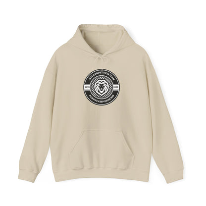 "Jeté Competition Team – Always Keep Dancing" Hoodie  Unisex Collegiate-Inspired Dance Sweatshirt