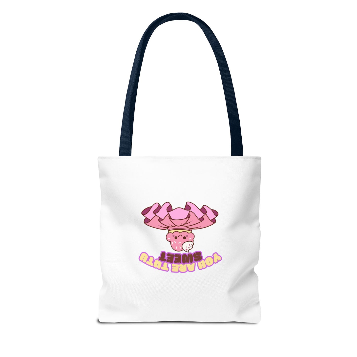 "You Are Tutu Sweet" Kawaii Cupcake Dance Tote Bag – Cute Canvas Bag for Dancers, Dance Moms & Ballet Lovers | Dance Gift Idea