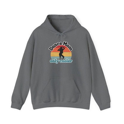 Dance Mom Hoodie – Retro Graphic Unisex Heavy Blend™ Sweatshirt for Proud Dance Moms – Fun Gift for Dance Recitals & Holidays