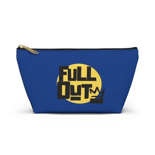 "Full Out" Makeup Bag – Streetwear-Inspired Dance Graphic – Bold Dance-Themed Zipper Pouch for Cosmetics, Accessories & Travel Essentials