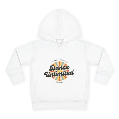“Dance Unlimited - Potential & Growth” Toddler Fleece Hoodie – Retro Dance Graphic Sweatshirt