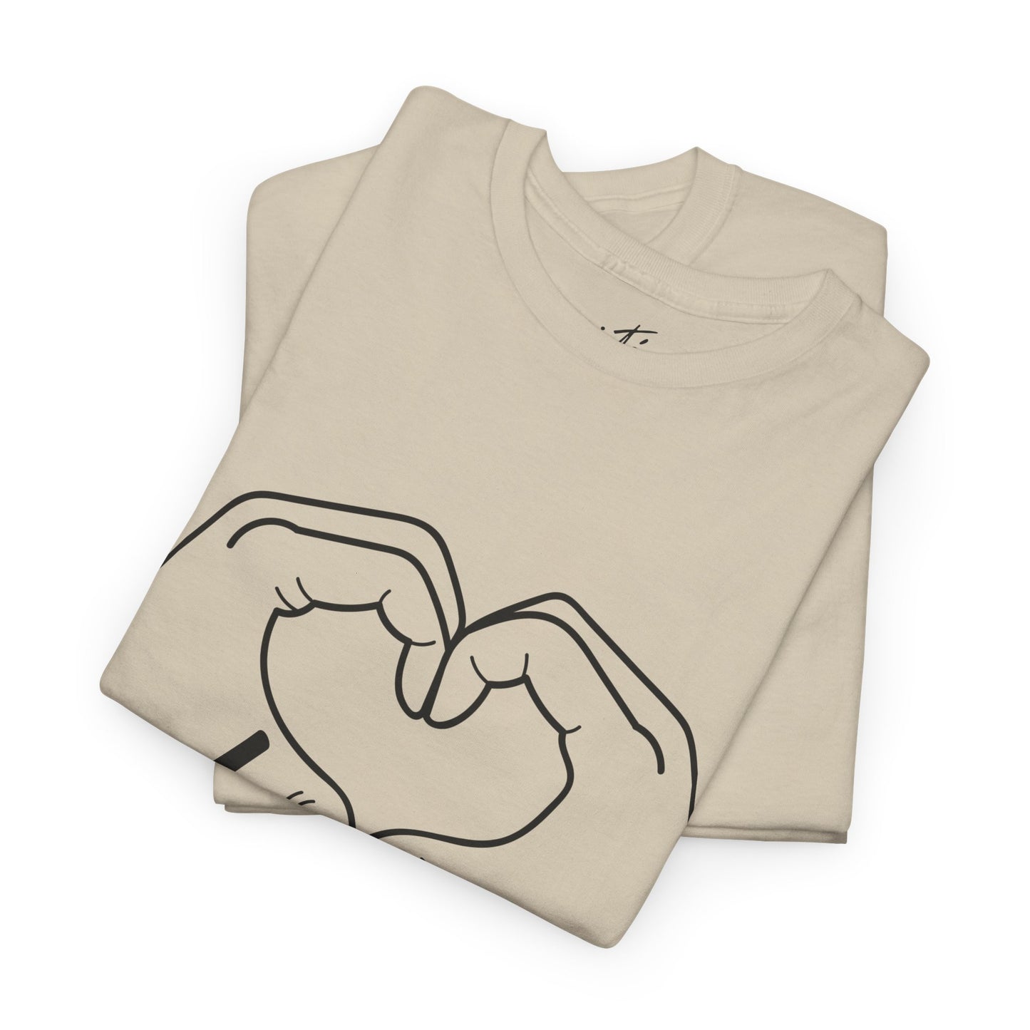 "Dance" Heart Hands Unisex Heavy Cotton Tee – Heart Hands Graphic Dance Lover T-Shirt