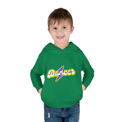 "Dancer" Superhero Toddler Pullover Fleece Hoodie – Cozy Dance-Themed Sweatshirt for Kids