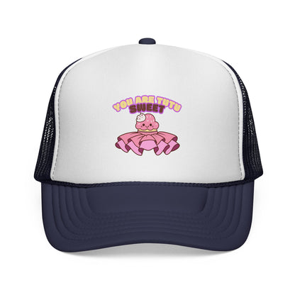 "You Are Tutu Sweet" Capybara Dance Hat – Cute Kawaii Unisex Trucker Hat for Dancers & Ballet Fans