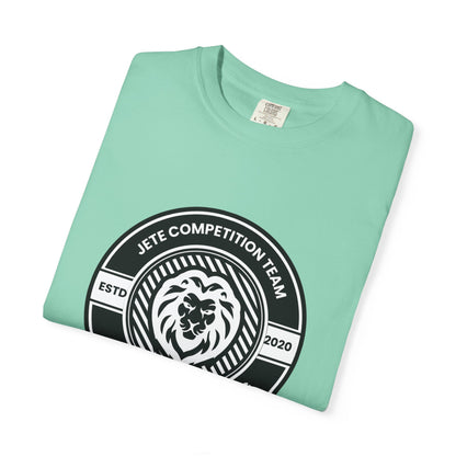 "Jeté Competition Team,  Always Keep Dancing" Unisex Garment-Dyed T-Shirt – Collegiate-Style Dance Graphic Tee – Shirt for Dancers & Teams