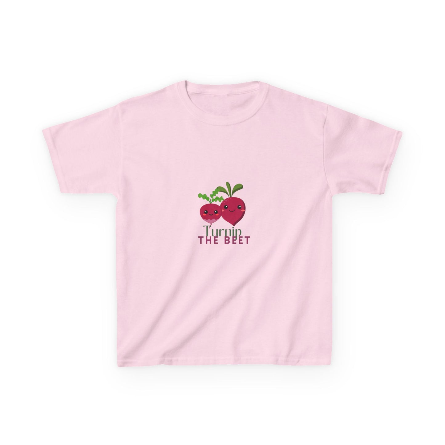"Turnip the Beet" Youth Short Sleeve Tee – Cute Veggie Graphic Dance Pun Shirt for Kids