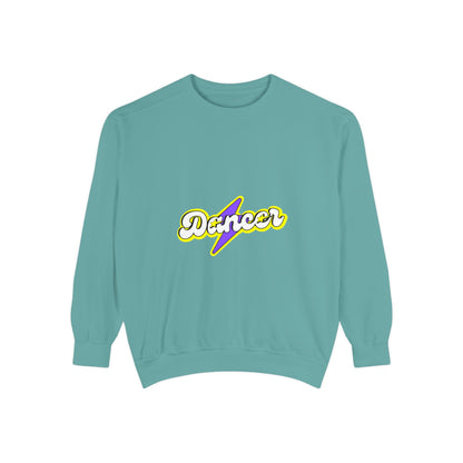 "Dancer" Unisex Lightweight Crewneck Sweatshirt – Superhero-Inspired Graphic Pullover for Dance Lovers & Performers