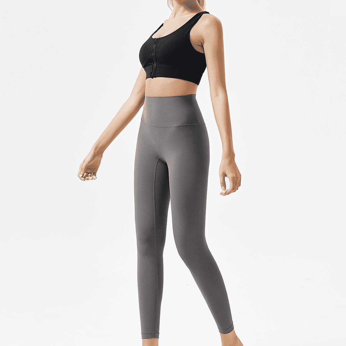 Women’s Dance Leggings with Jeté Logo – High-Waisted Athletic Yoga Pants for Comfort & Style