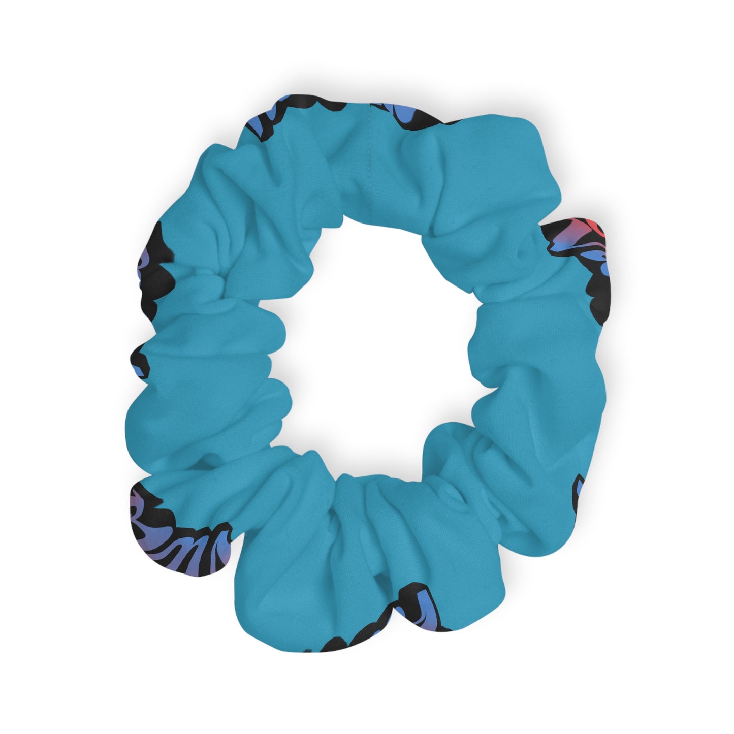 “Dancer Vibes” Scrunchie – Colorful Text Dance Hair Accessory for Performers and Dance Lovers