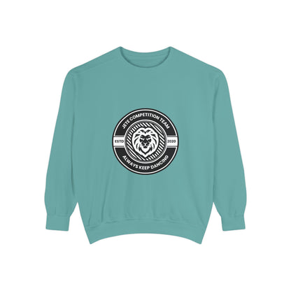"Jeté Competition Team – Always Keep Dancing" Unisex Lightweight Crewneck Sweatshirt – Collegiate-Inspired Dance Team Pullover for Dancers & Studio Spirit Wear