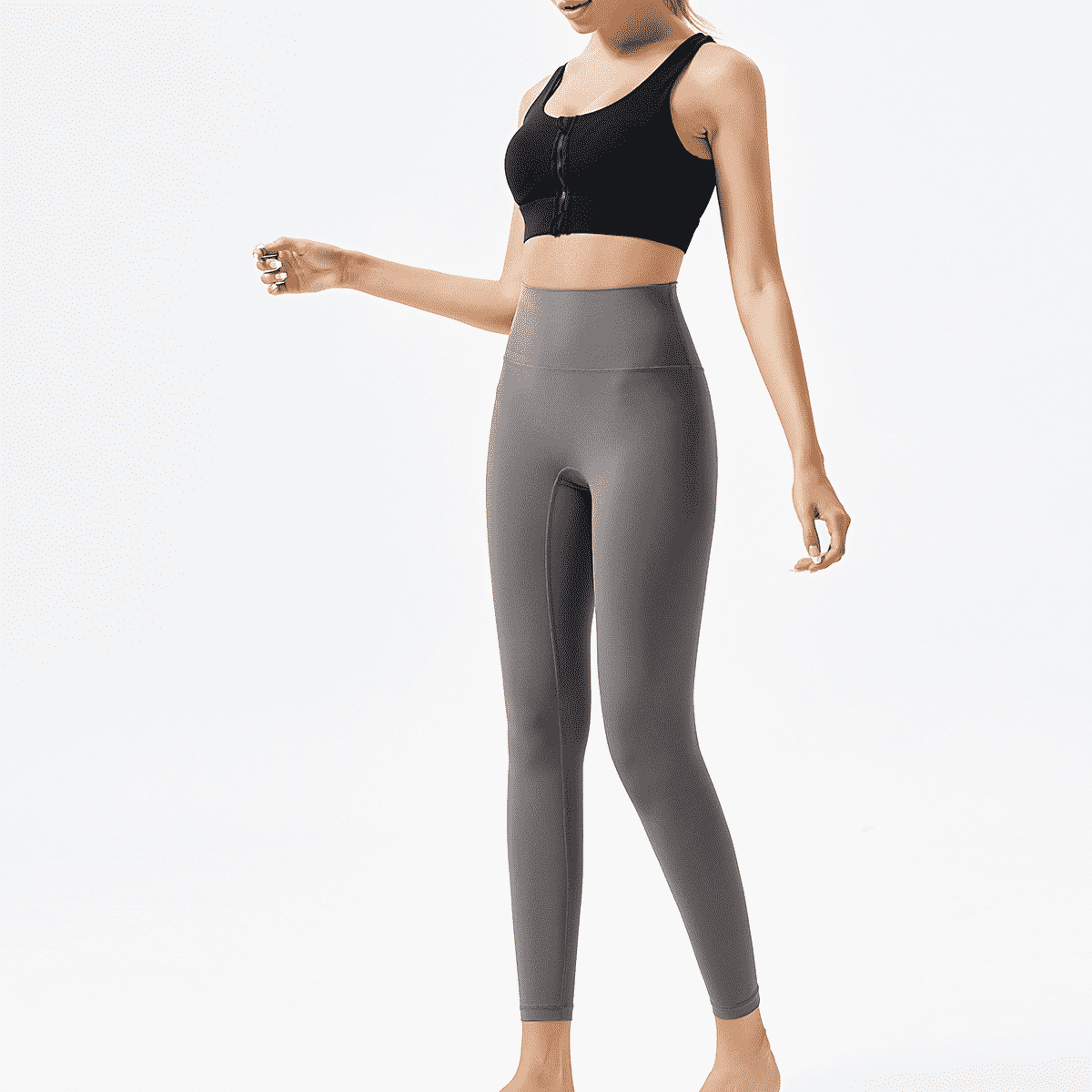 Women’s Dance Leggings with Jeté Logo – High-Waisted Athletic Yoga Pants for Comfort & Style