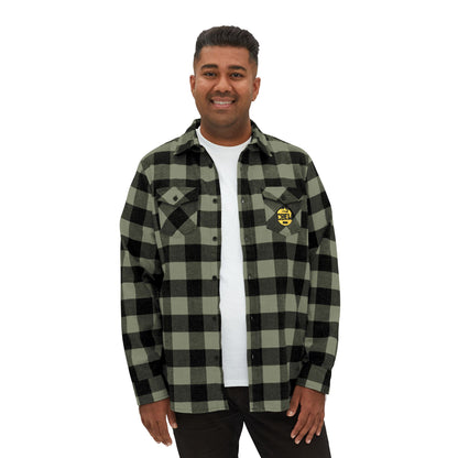 "Full Out" Flannel Shirt – Unisex Streetwear Style Button-Up from the Full Out Premium Collection