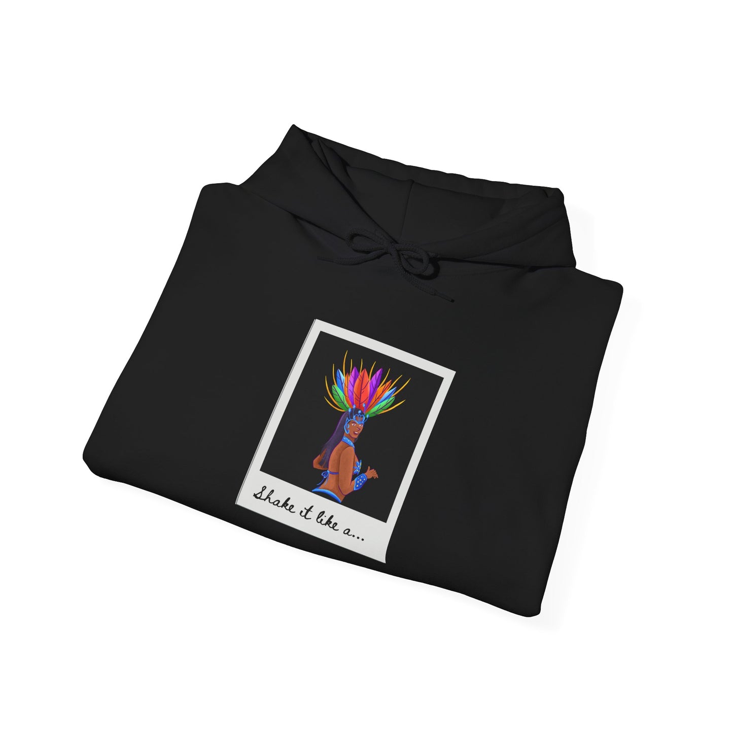 "Shake It Like a... Samba Dancer" Unisex Dance Hoodie – Carnival-Inspired Graphic Sweatshirt