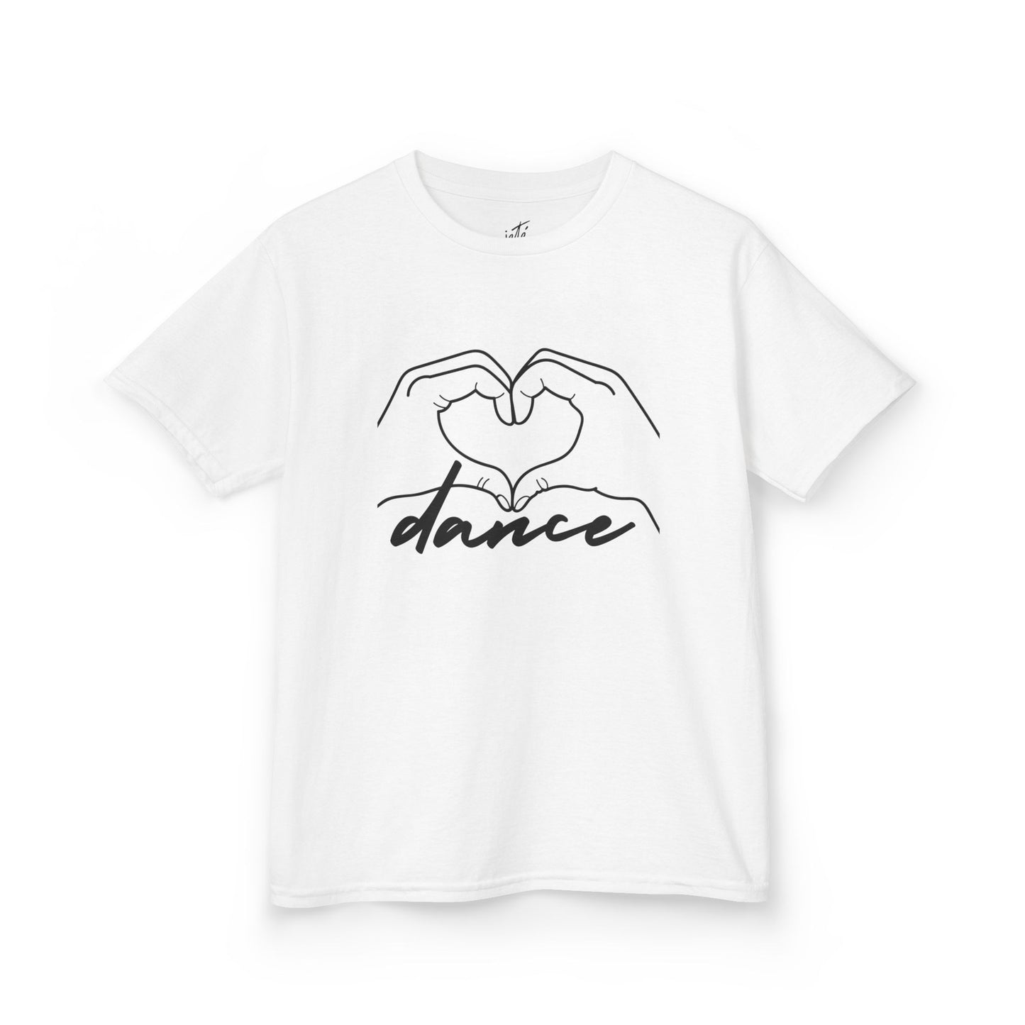 "Dance" Heart Hands Youth Short Sleeve Tee – Heart Hands Graphic Dance Lover T-Shirt