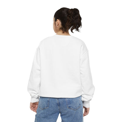 "Eat, Sleep, Dance, Repeat" Unisex Lightweight Crewneck Sweatshirt – Bold Dance Graphic Pullover for Dancers & Studio Life Enthusiasts
